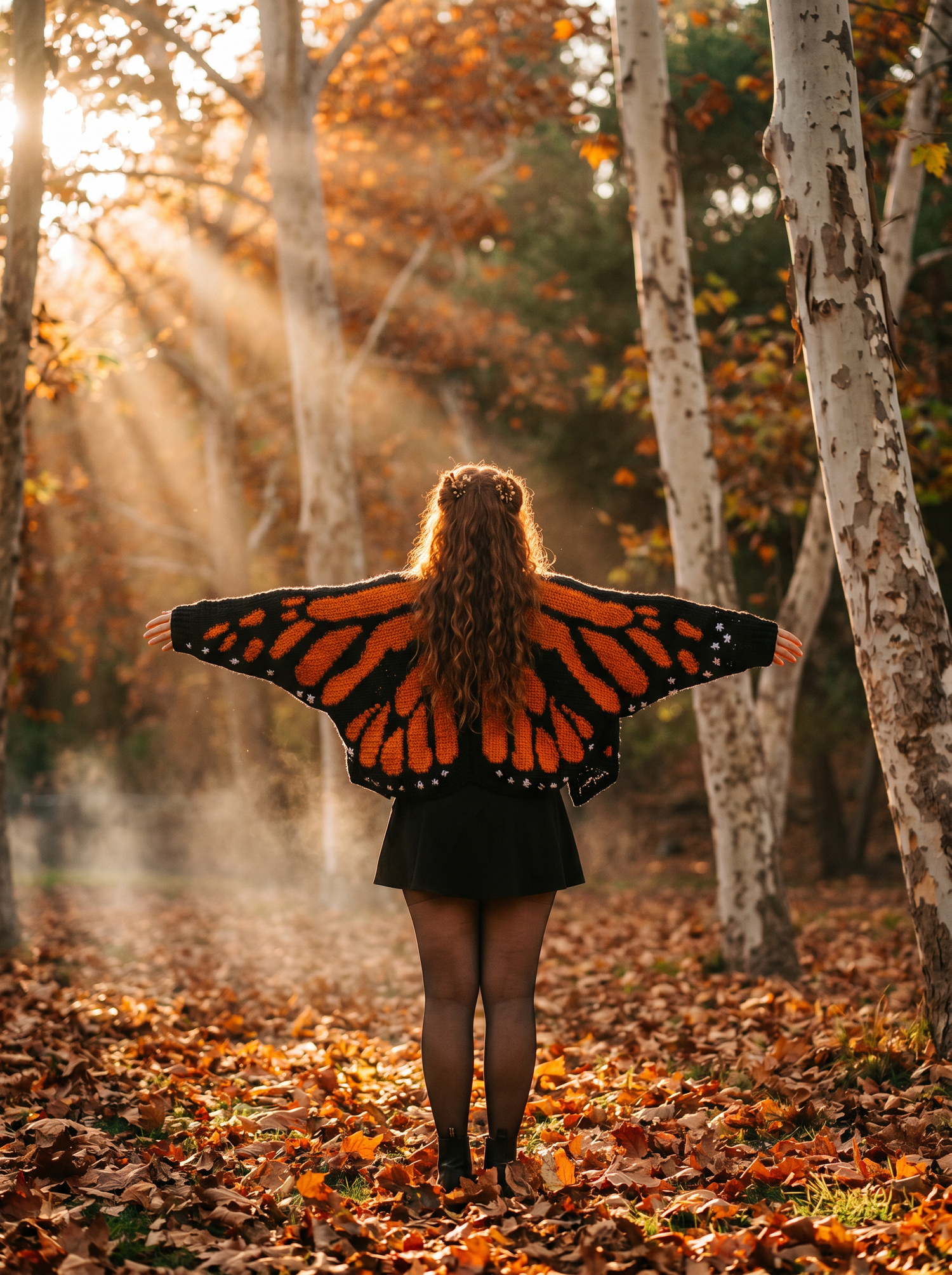 Monarch Butterfly Cardigan
